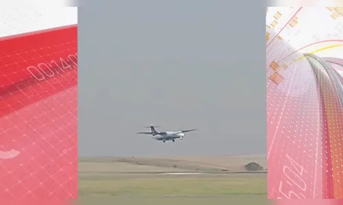 Vento forte balança avião com passageiros e impede pouso; veja vídeo