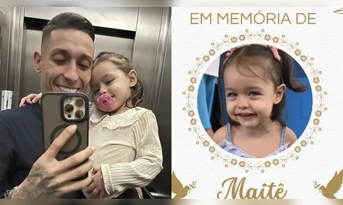 O rapaz desabafou sobre a dor de perder a filha tão pequena
