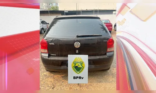 Gol que havia sido furtado em maio é recuperado na PR-444 em Arapongas