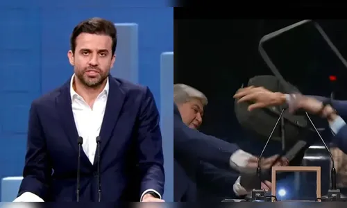 Marçal pede indenização de Datena na Justiça por cadeirada