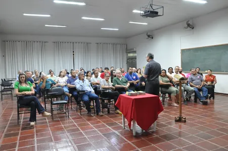 Padre Pedro Odair Machado coordenou o encontro