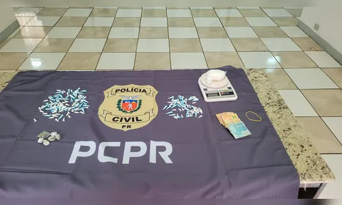 Polícia Civil de Apucarana 'estoura biqueira' e apreende drogas
