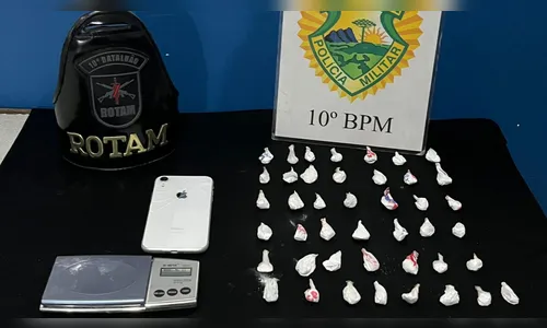 Suposto membro do PCC é preso traficando drogas em Jandaia do Sul