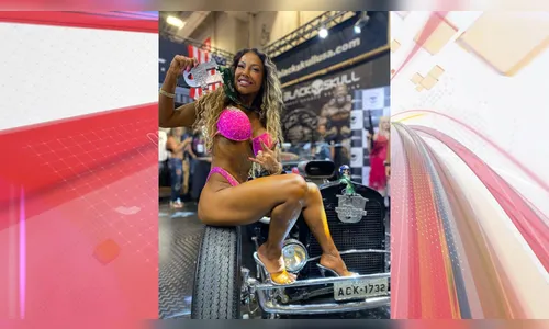 Atleta de Apucarana é vice-campeã do Mundial de Fisiculturismo