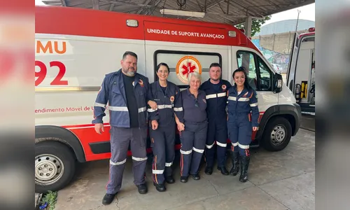 Bebê 'apressada' nasce na ambulância do Samu de Jandaia do Sul