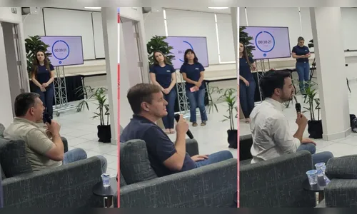 Candidatos apresentam propostas em sabatina da Acia de Apucarana