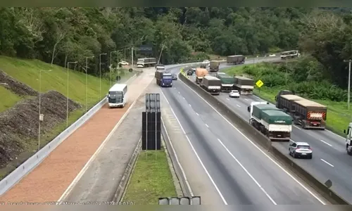 Empresa de ônibus divulga nota sobre falha de freios no litoral