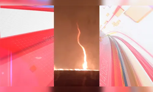 Redemoinhos de fogo se formam durante queimada no MT; veja vídeo