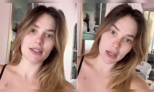 Virginia fez uma sessão de drenagem em sua mansão e impressionou ao mostrar o resultado