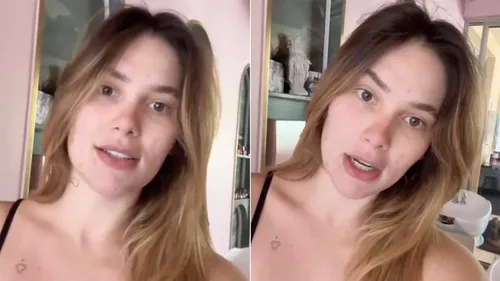 Virginia fez uma sessão de drenagem em sua mansão e impressionou ao mostrar o resultado