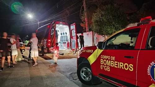 Vítima morreu na frente da avó e do pai