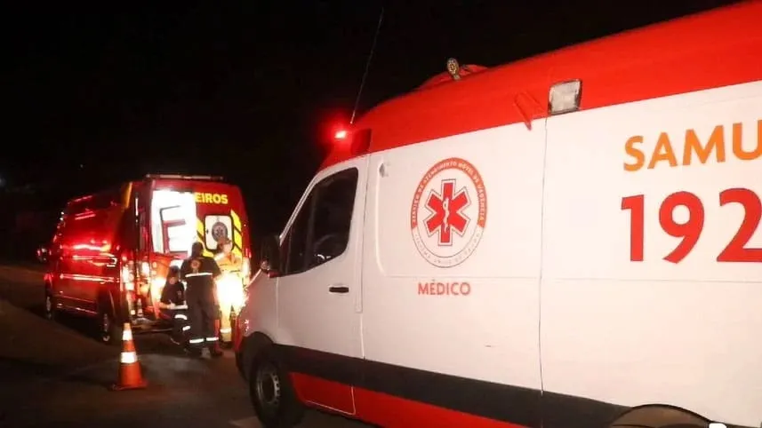 Batida ocorreu na Rua Bandeirantes no centro da cidade