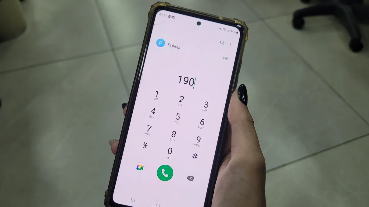 Nenhum bandido foi preso