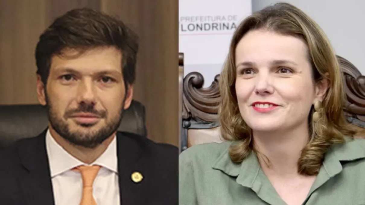 Deputado estadual Tiago Amaral e professora Maria Tereza disputam o segundo turno das eleições em Londrina