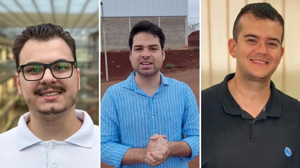 Guilherme Livoti, Adan Lenharo e Danylo Acioli: novidades no Legislativo