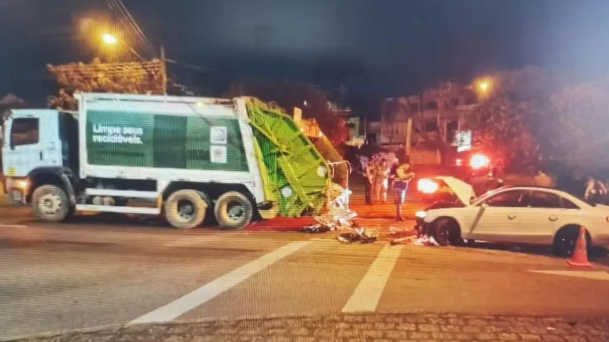 Motorista fugiu antes da chegada da PM