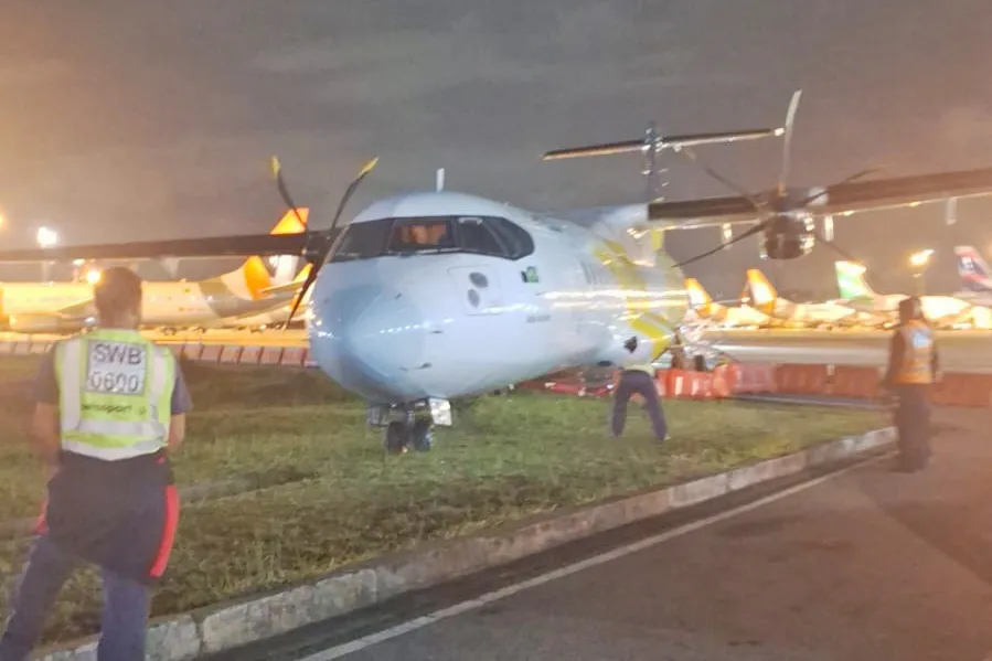 No momento, ninguém estava a bordo do avião