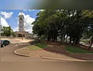 PM prende homem por desobediência na Praça Yves Gueguem em Ivaiporã