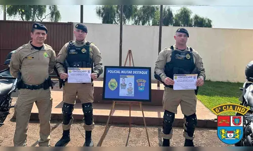 6ª CIPM homenageia soldados por ações de destaque no 3º trimestre