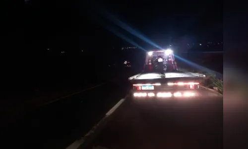 Motociclista é internado após queda de moto na PR-444 em Arapongas