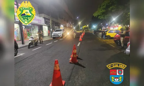 Operação da 6ª CIPM combate infrações de trânsito em Ivaiporã e Jardim