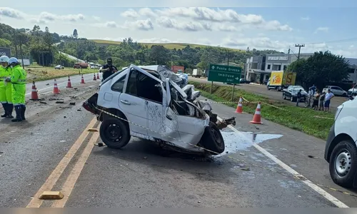 Homem morre em acidente logo após tentar matar esposa no PR