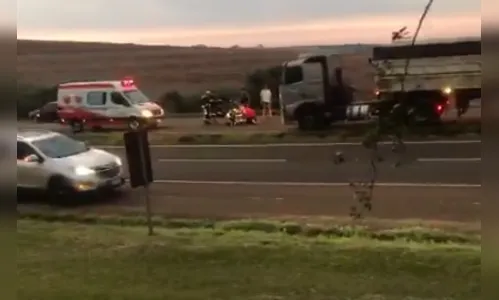 Homem é atropelado na BR-376 entre Cambira e Jandaia do Sul