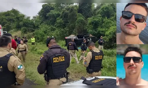 Quem são os policiais militares mortos em acidente no PR