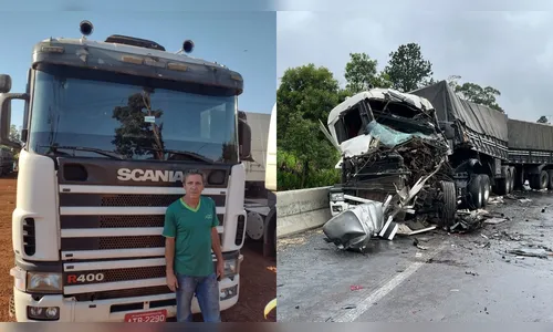 Caminhoneiro que morreu em engavetamento na BR-277 é identificado