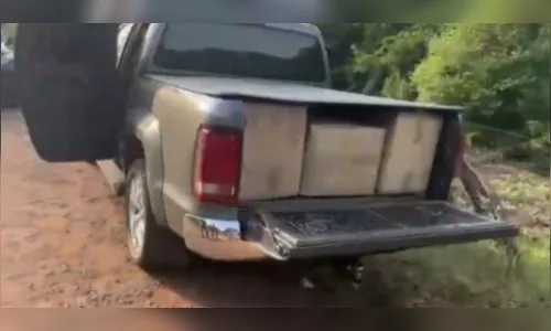 Caminhonete com mais de R$ 1 milhão em pods é apreendida no PR