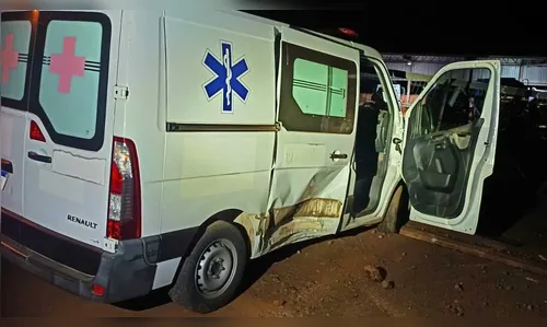 Ambulância furtada em Kaloré é encontrada abandonada em Borrazópolis