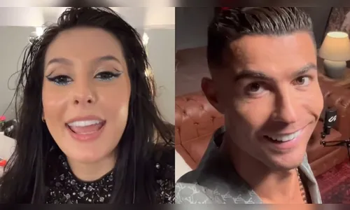 Ana Castela exibe presentes que ganhou de Cristiano Ronaldo; confira