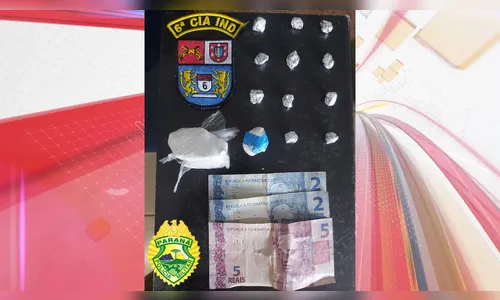 Suspeito de tráfico é preso com crack e cocaína em Lunardelli