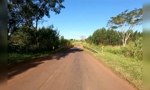 Obra de alargamento na PR-534 quinta e sexta-feira