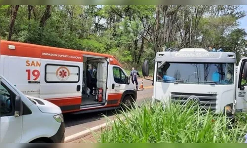 Caminhoneiro morre após sofrer mal súbito em Jandaia do Sul