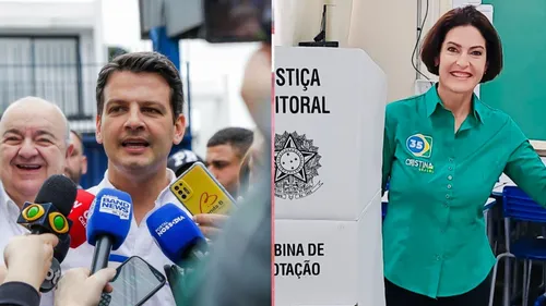 Candidatos após votação neste domingo (27)