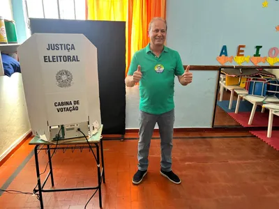 Carlos Gil após votação em Ivaiporã