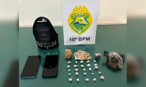 Rotam apreende adolescente após encontrar drogas em Marilândia do Sul