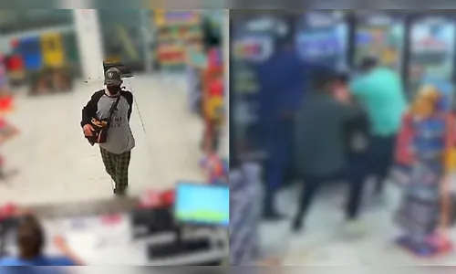 Ladrão tenta roubar posto pela 2ª vez e apanha de funcionários no PR