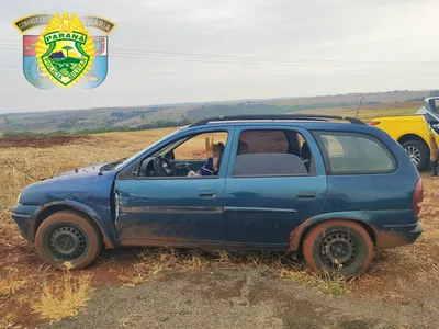 Corsa, com placas de Apucarana, se envolveu no acidente