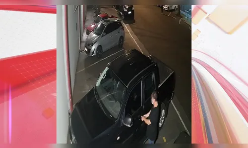 Câmera flagra furto de Amarok no centro de Apucarana; veja vídeo