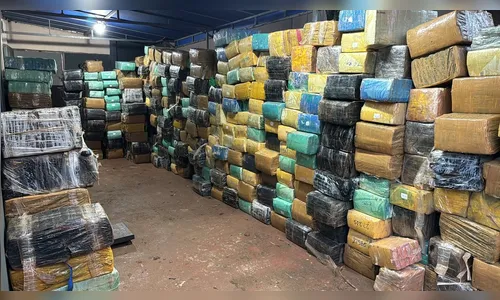 Polícia Civil apreende 11 toneladas de maconha em Foz do Iguaçu