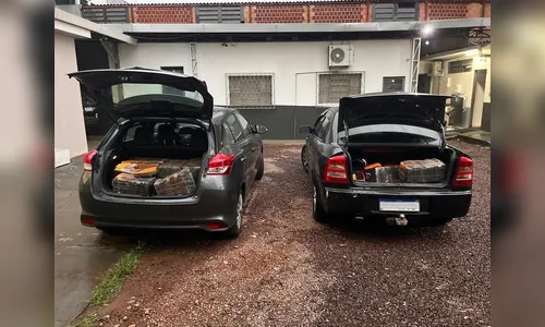 PF, PRF e PM, em ação conjunta, apreendem de 253 kg de maconha no PR