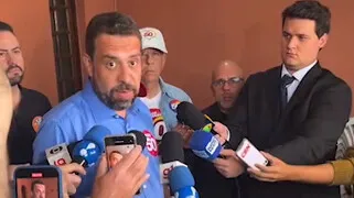 Em coletiva, Boulos disse que a fala de Tarcísio é "irresponsável", '"mentirosa" e "crime eleitoral"