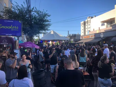 Festival é realizado na Rua Oswaldo Cruz