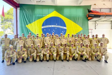 Foram 42 novos agentes formados pelo Corpo de Bombeiros