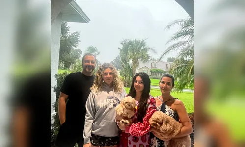 Moradores da região que estão nos EUA relatam apreensão com furacão