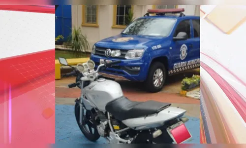 GM de Arapongas apreende moto com mais de R$ 20 mil em multas