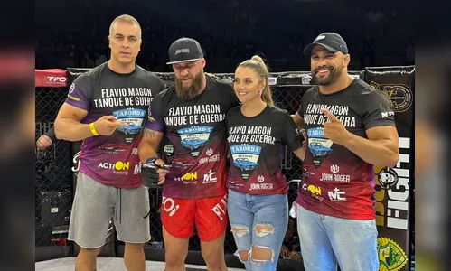 Apucaranense Flavio Magon vence luta no Bope Fight