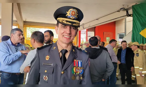 Corpo de Bombeiros de Apucarana recebe novo comandante; veja